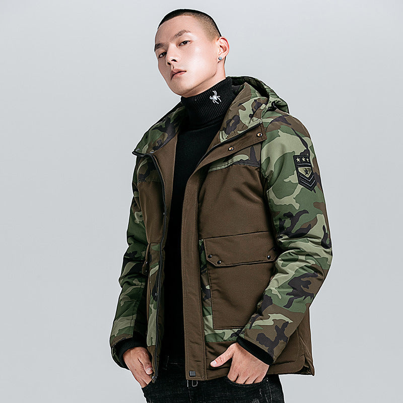 Militaire de camouflage coton hommes coton veste