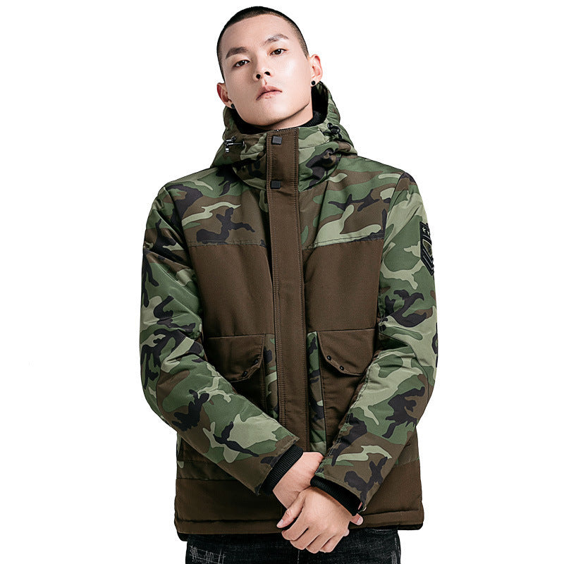 Militaire de camouflage coton hommes coton veste