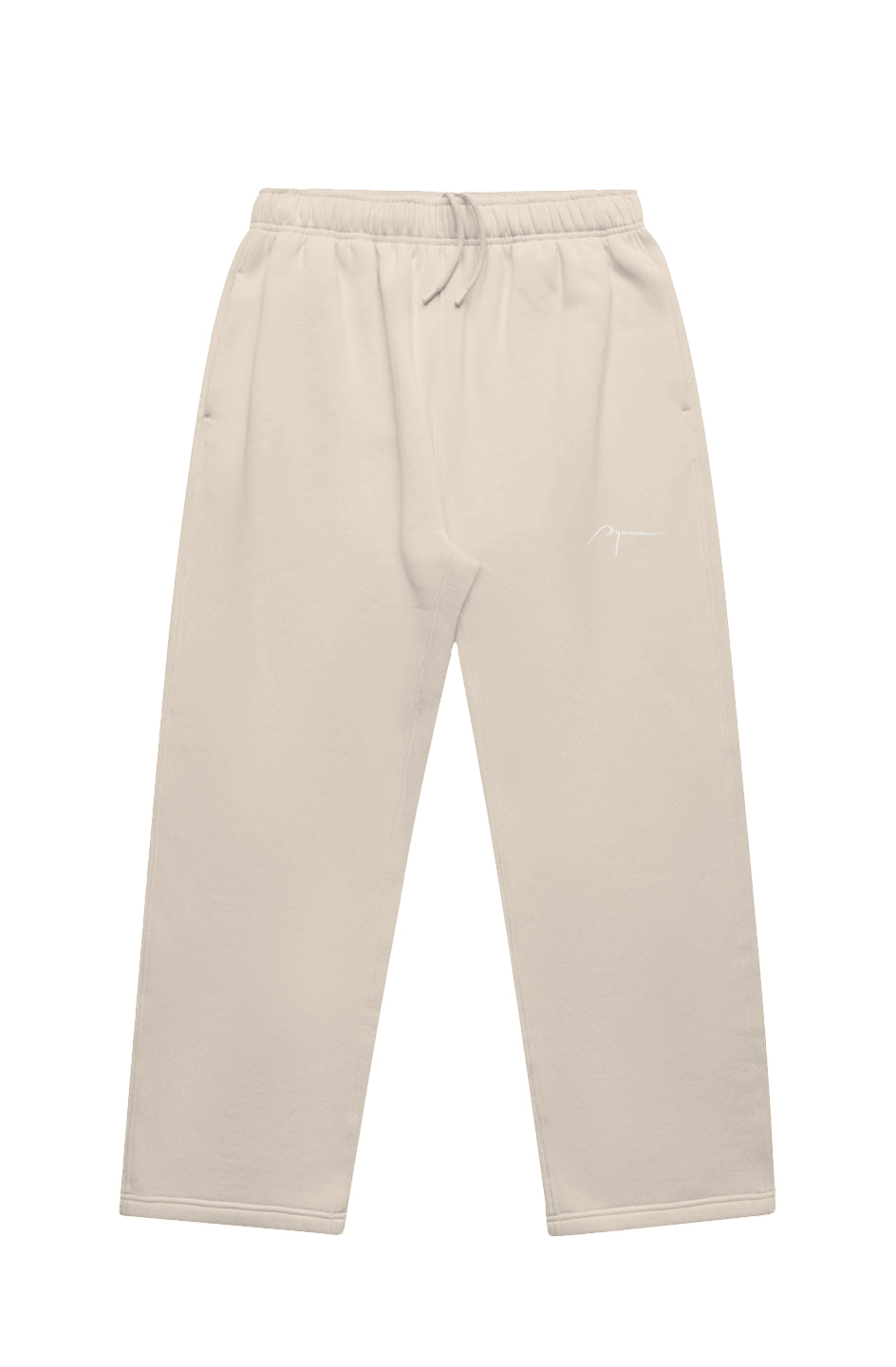 Relax Cuffless Trackpants Cream PYAMA 2025