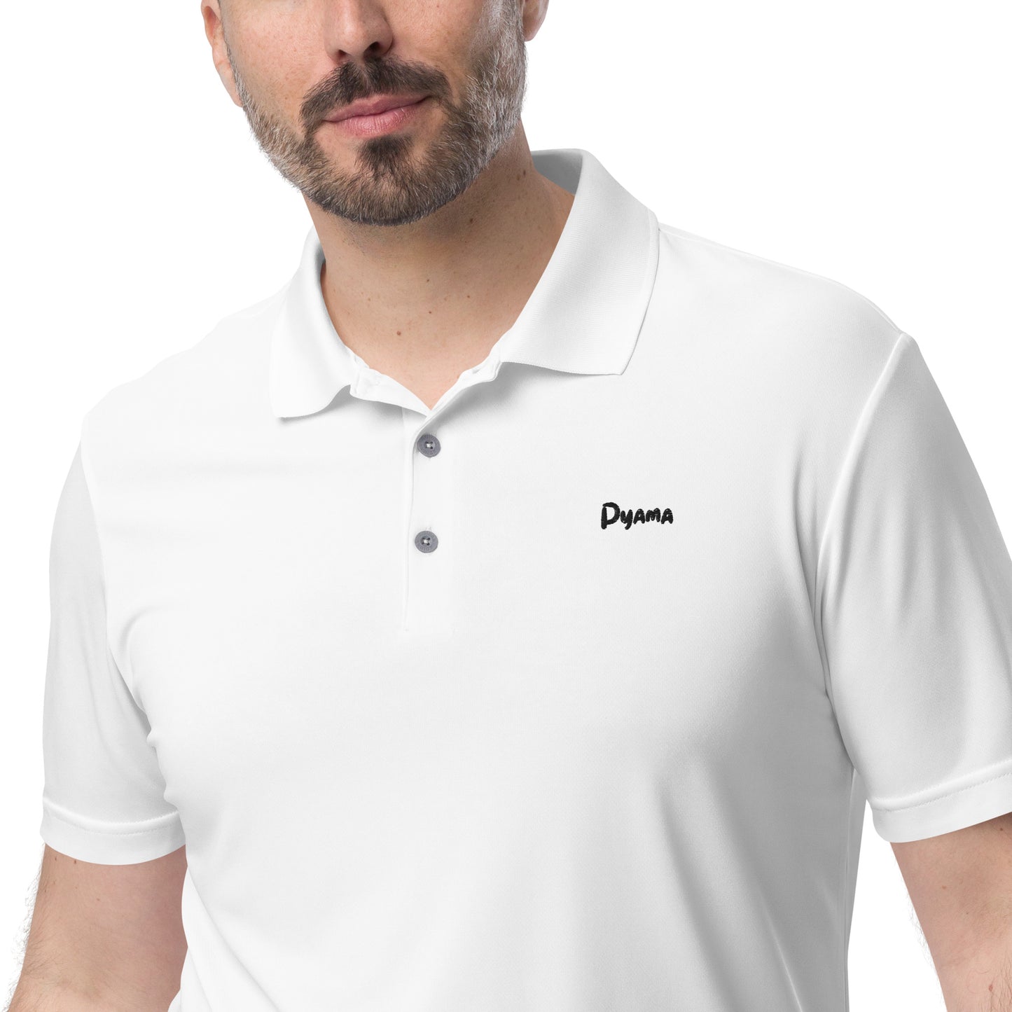 Adidas performance polo PYAMA White