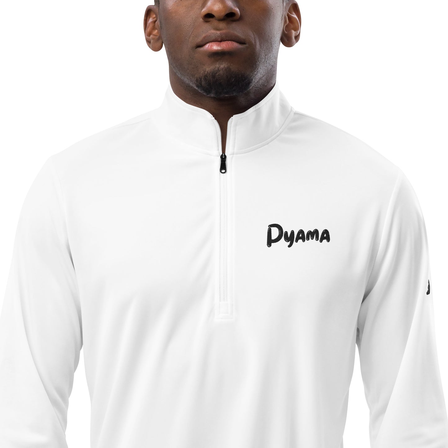 Adidas Quarter zip pullover PYAMA White