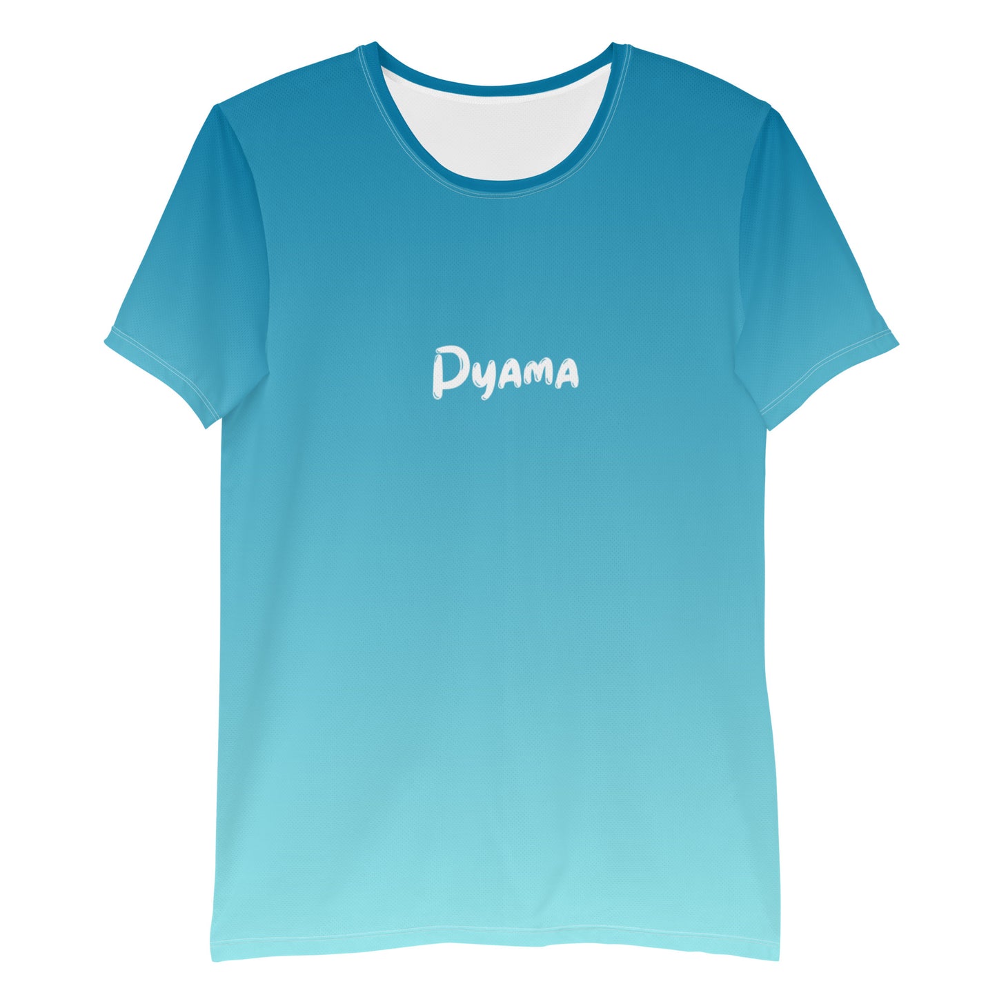 Men's Athletic T-shirt.PYAMA Blue