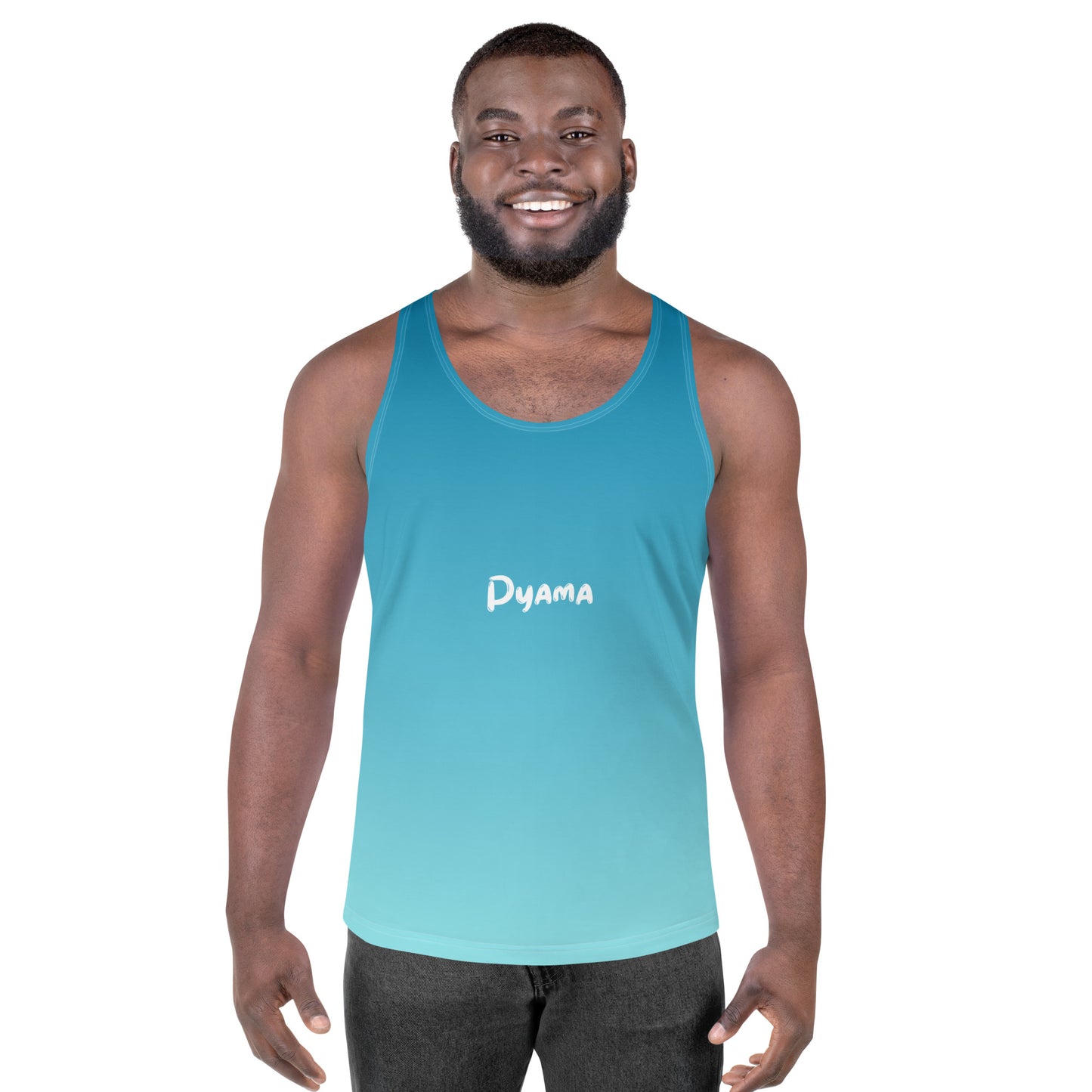 Unisex Tank Top.PYAMA Blue