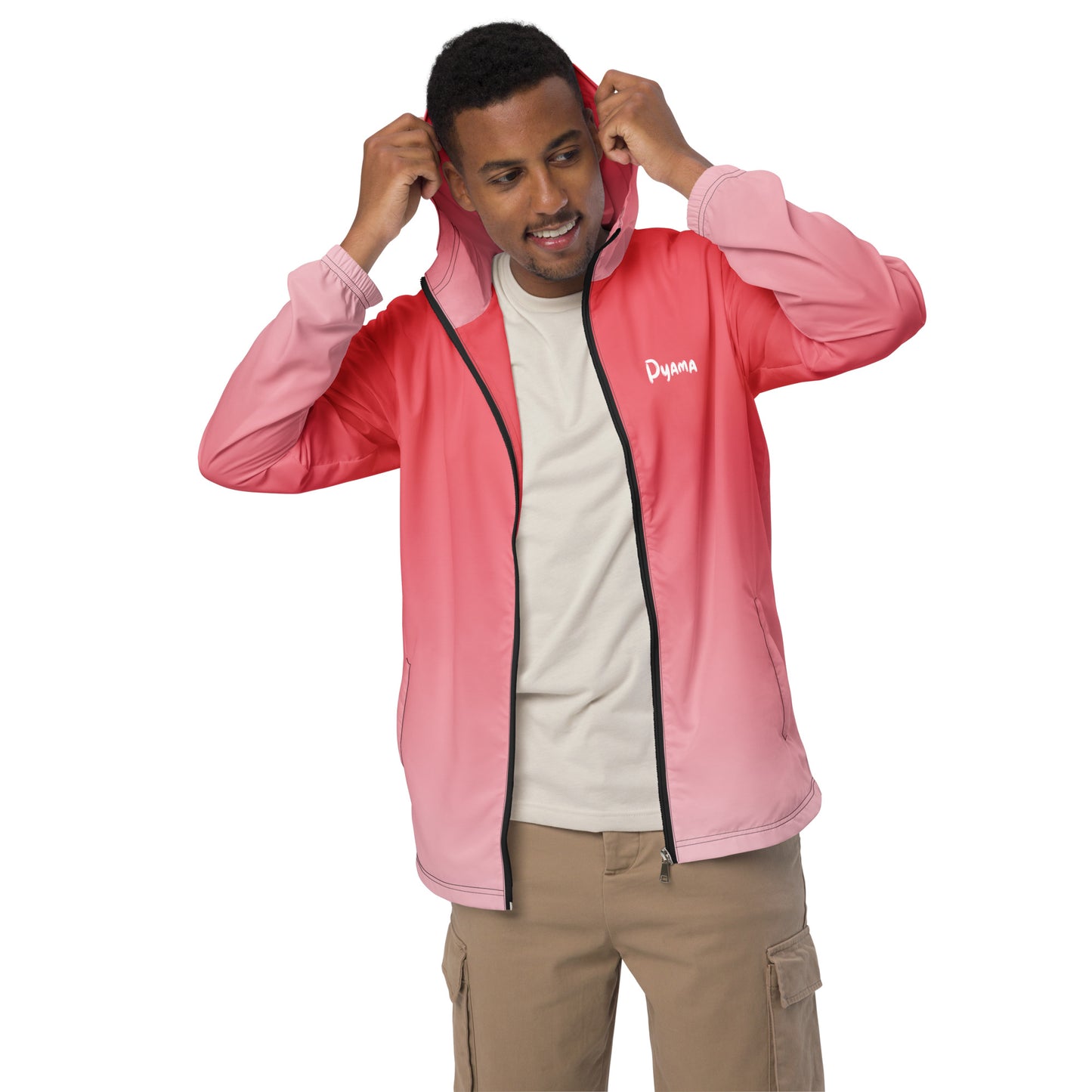 Men’s windbreaker. PYAMA Red