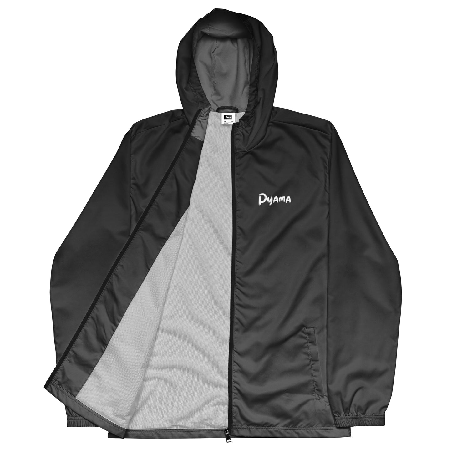 Men’s windbreaker.PYAMA Black