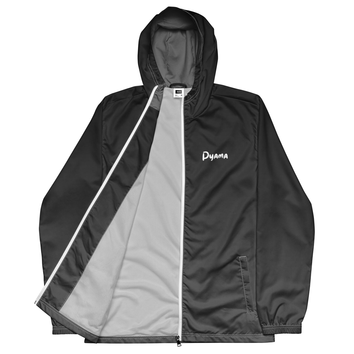 Men’s windbreaker.PYAMA Black