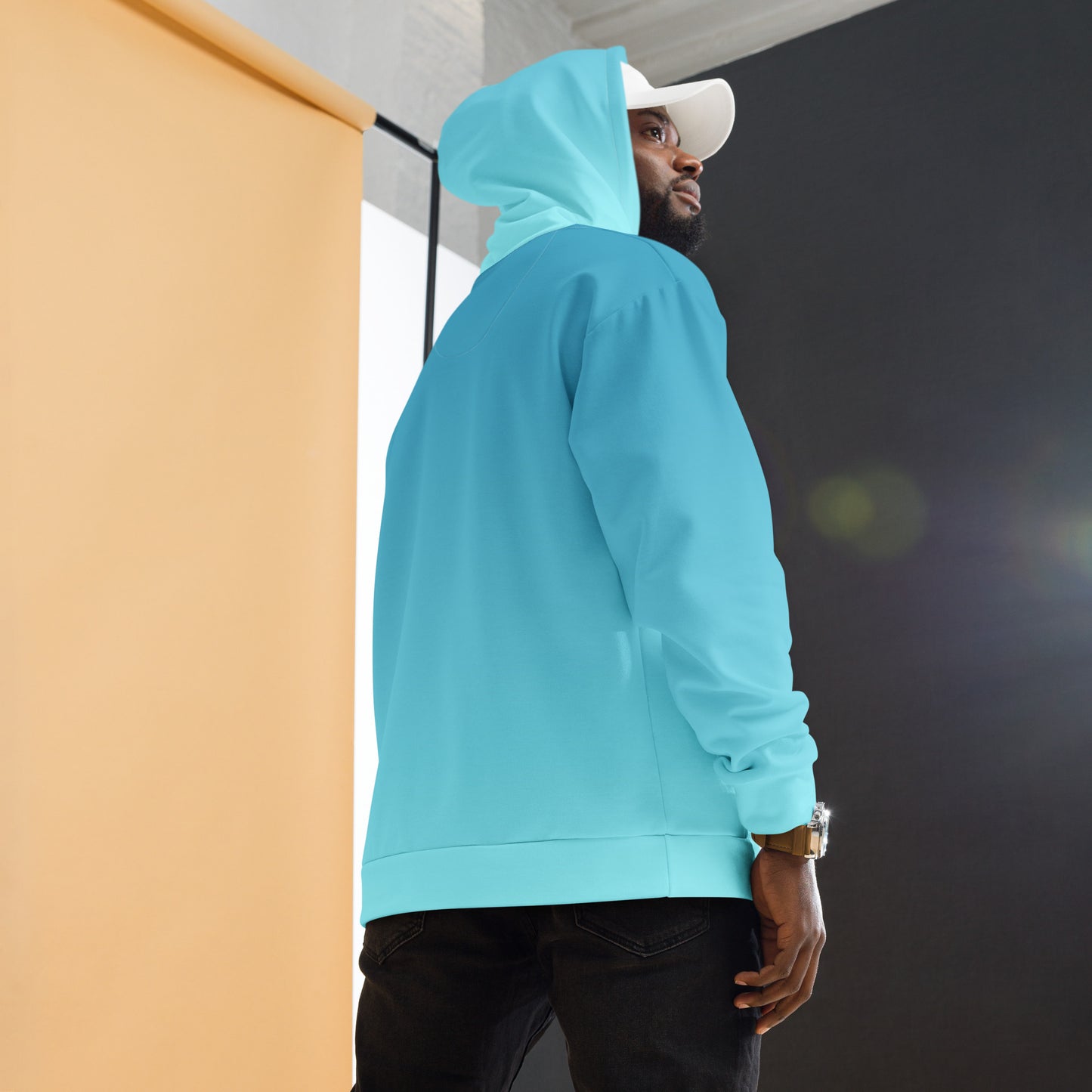 Pyama Bleu-Turquoise Unisex Hoodie