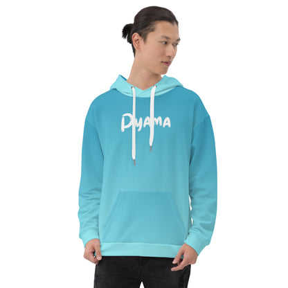 Pyama Bleu-Turquoise Unisex Hoodie