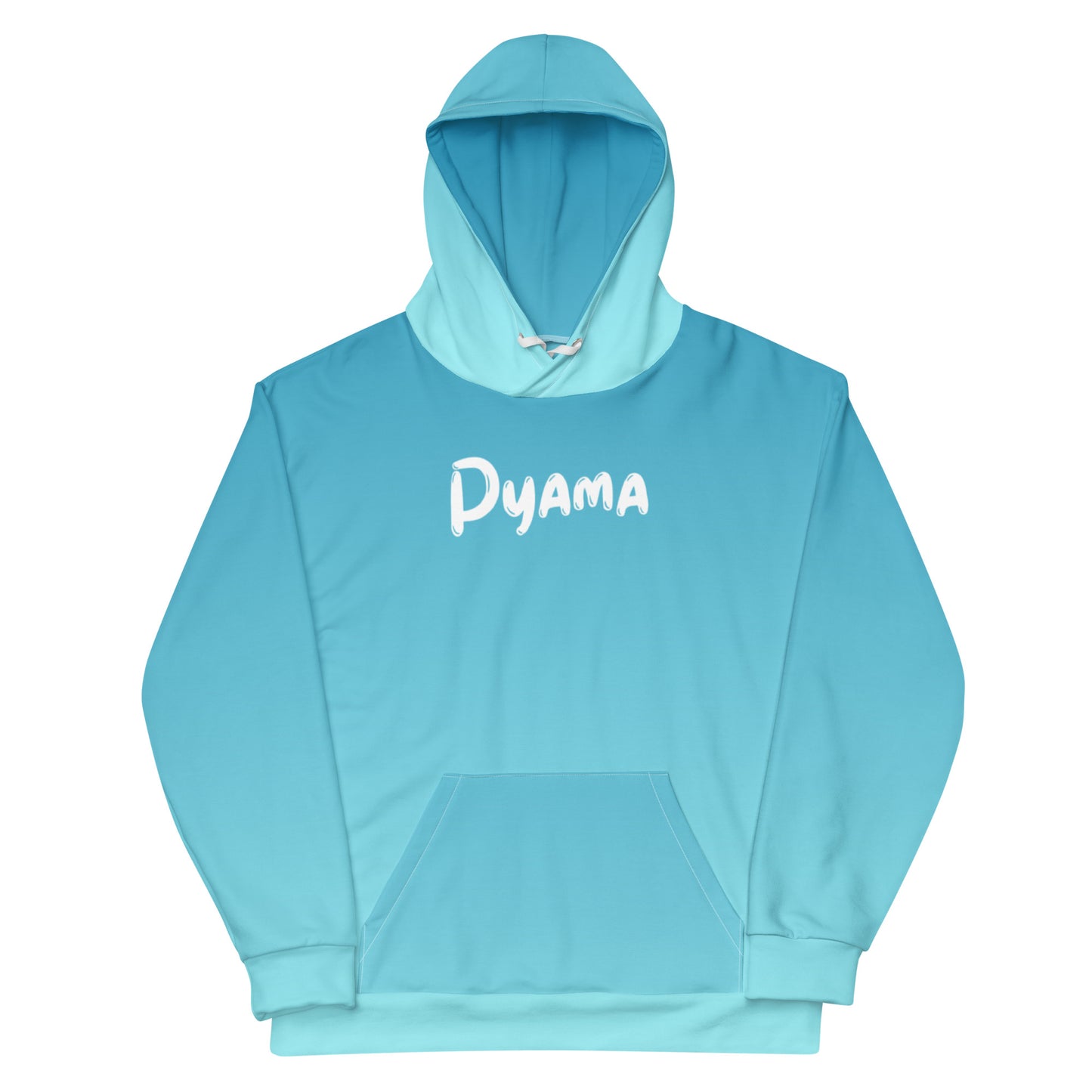 Pyama Bleu-Turquoise Unisex Hoodie