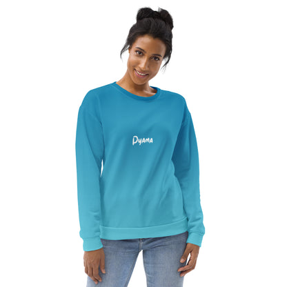 Unisex Sweatshirt.PYAMA Blue