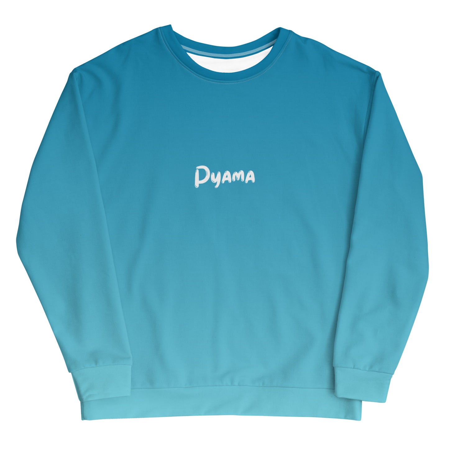 Unisex Sweatshirt.PYAMA Blue