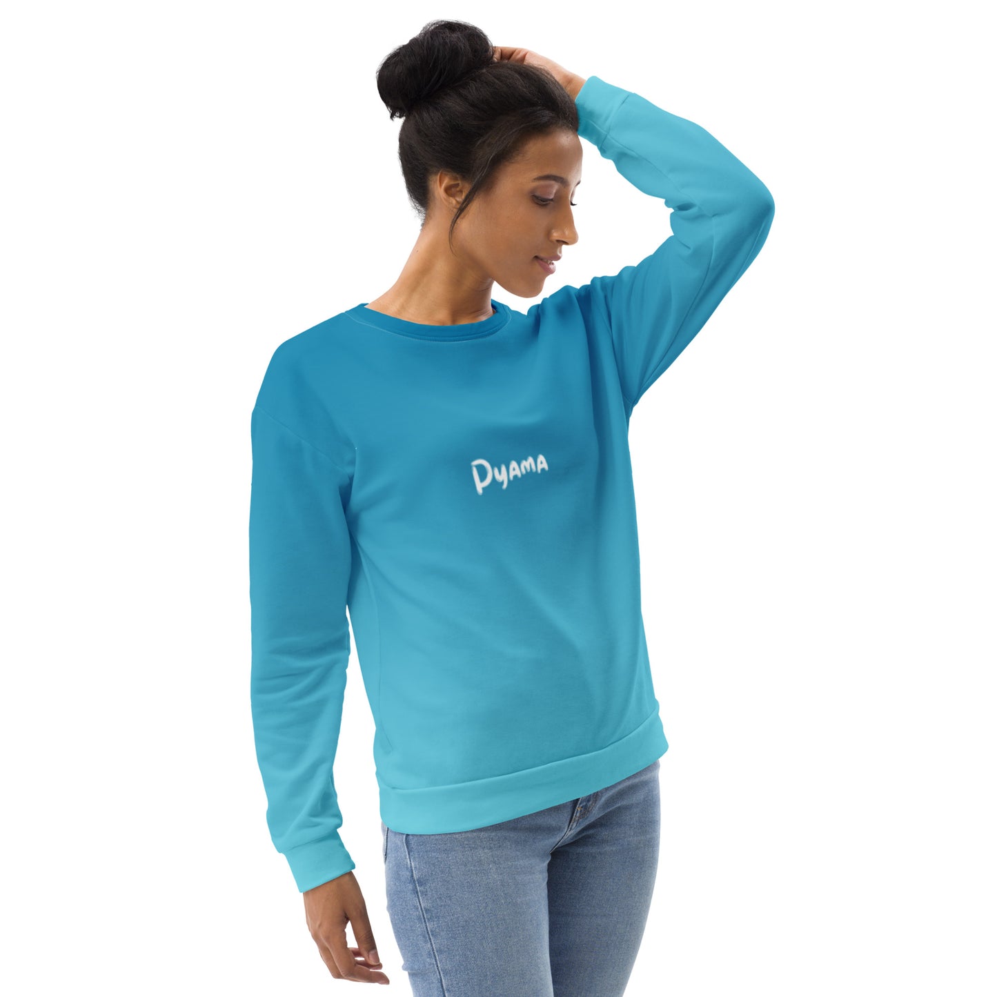 Unisex Sweatshirt.PYAMA Blue