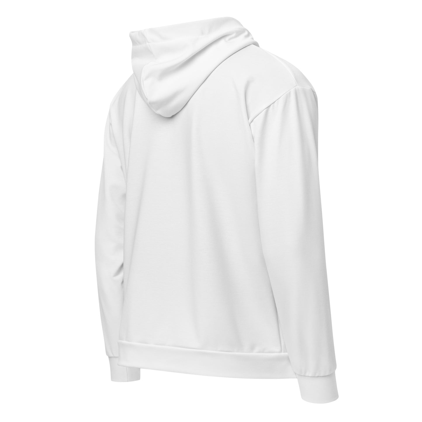 Unisex zip hoodie. PYAMA White