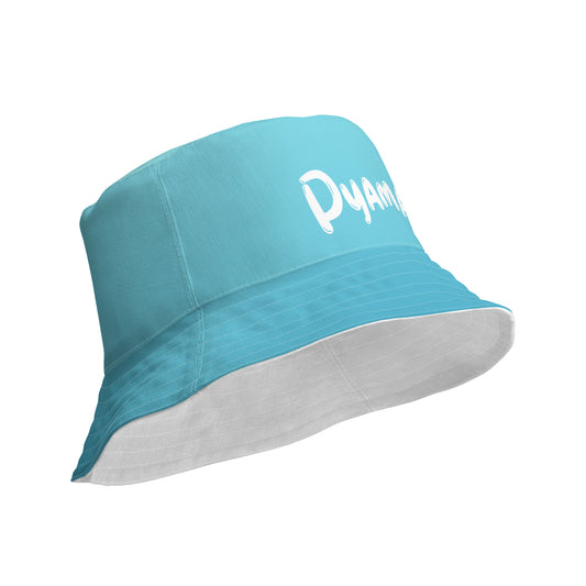 Reversible bucket hat. Pyama Color Blue