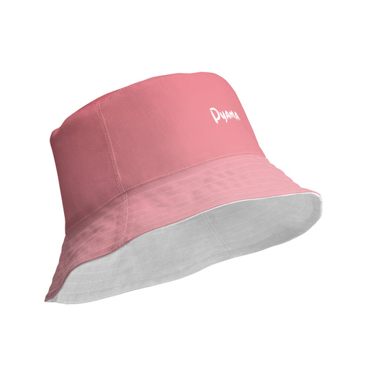 Reversible bucket hat RED