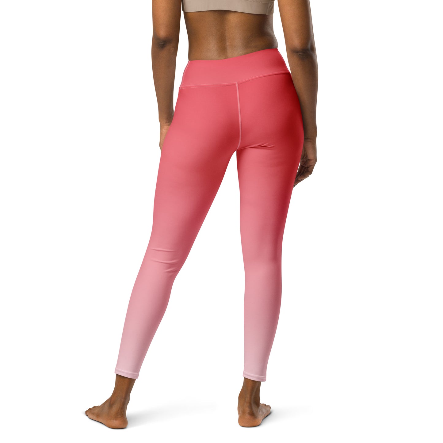 Yoga Leggings. PYAMA Red