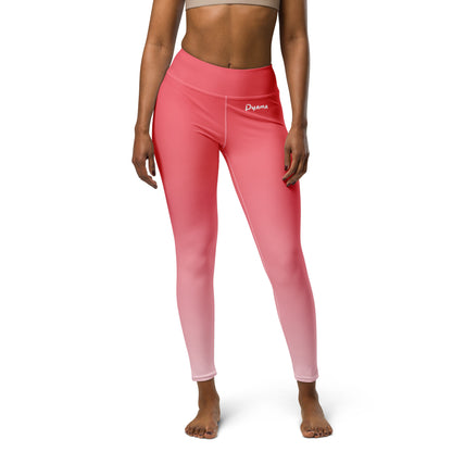 Yoga Leggings. PYAMA Red