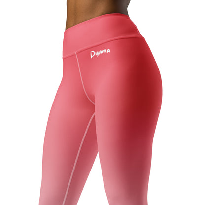 Yoga Leggings. PYAMA Red