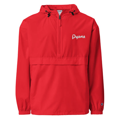 Chaqueta plegable Champion bordada PYAMA Rojo