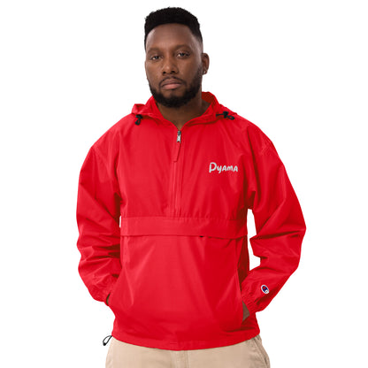 Chaqueta plegable Champion bordada PYAMA Rojo