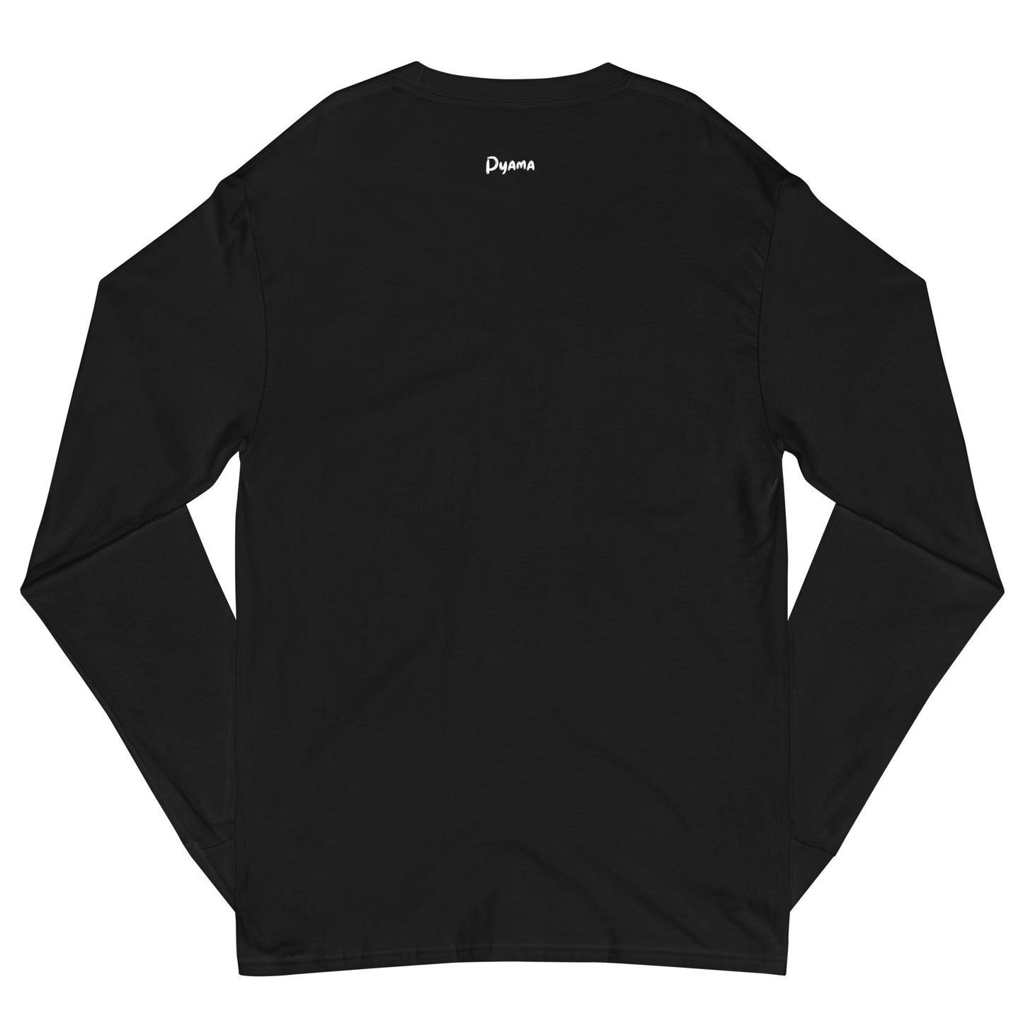 Men's Champion Long Sleeve Shirt. PYAMA Black