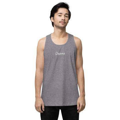 Men’s premium tank top. PYAMA Grey