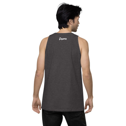 Men’s premium tank top. PYAMA Grey