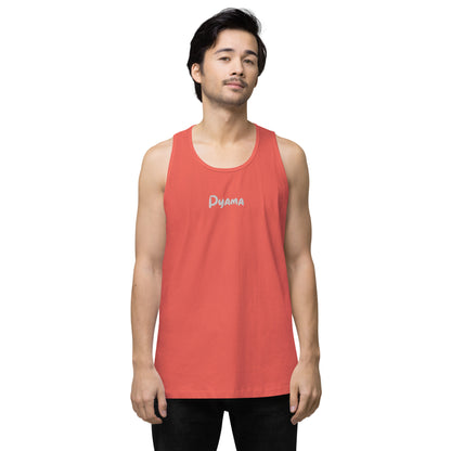 Men’s premium tank top. PYAMA Red