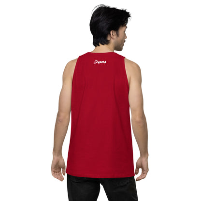 Men’s premium tank top. PYAMA Red