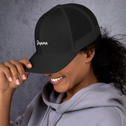 Trucker Summer Cap PYAMA Black essence mix