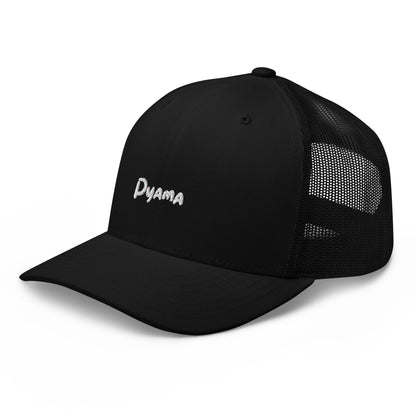 Trucker Summer Cap PYAMA Black essence mix