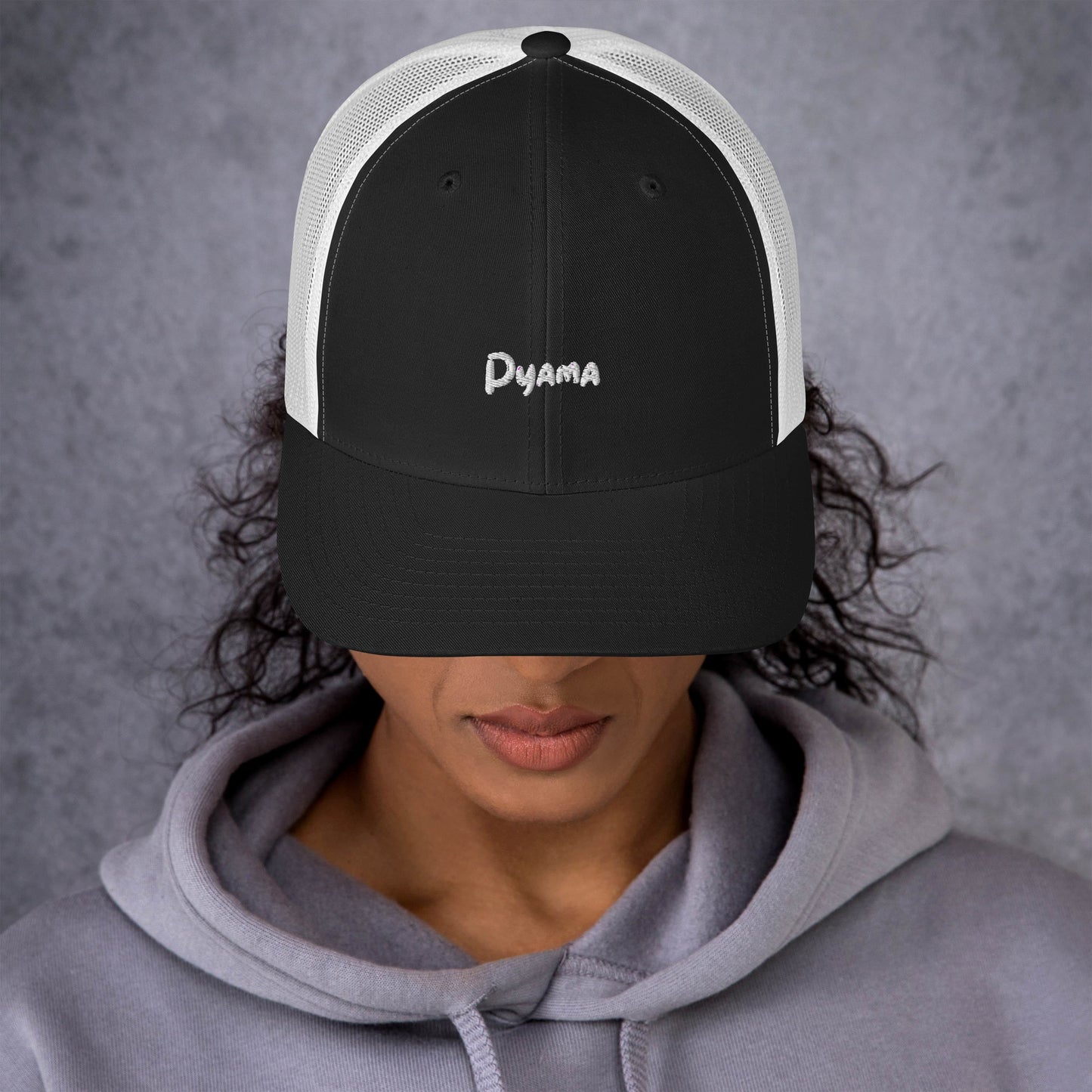 Trucker Summer Cap PYAMA Black essence mix