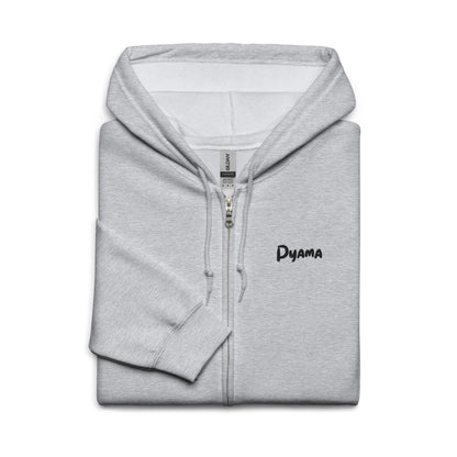 Unisex heavy blend zip hoodie. PYAMA Grey