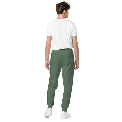 Unisex pigment-dyed sweatpants. Colors