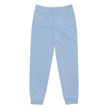 Unisex pigment-dyed sweatpants. PYAMA Bleu