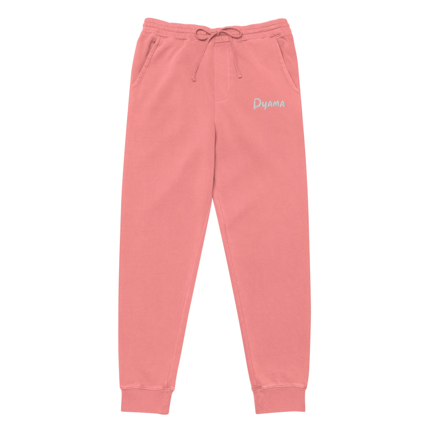 Unisex pigment-dyed sweatpants. Colors