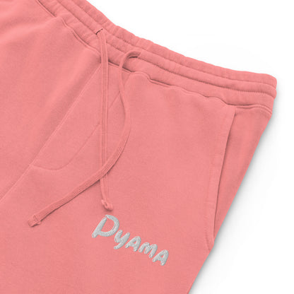 Unisex pigment-dyed sweatpants. Colors