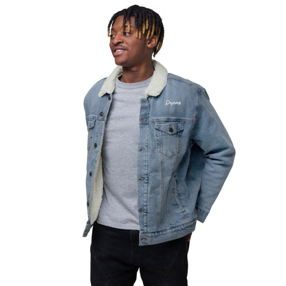 Chaqueta sherpa denim unisex estilo PYAMA LEVIS