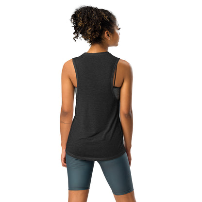 Ladies’ Muscle Tank. PYAMA Black